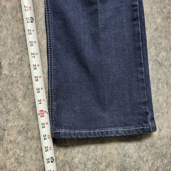 Ariat M7 Rocker Straight Jeans Mens 34x34 Blue Stretch Denim Western Casual - Picture 12 of 13